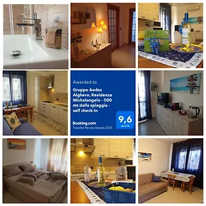 Apartamento Gruppo Aedes Alghero, Residenza Michelangelo - 500 Mt Dalla, Alguer